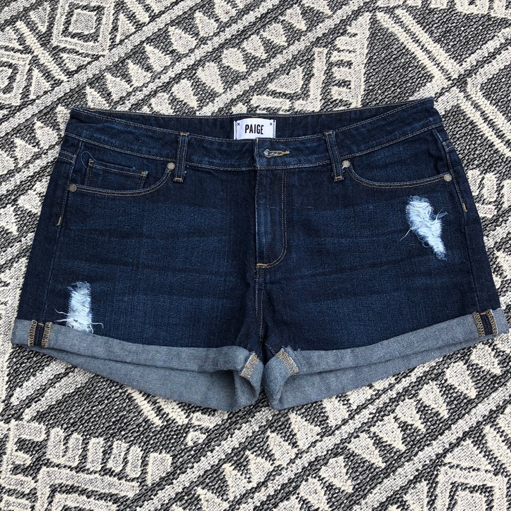 PAIGE - Jimmy Jimmy Denim Short, Sz 30